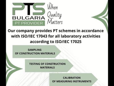 PT провайдър PTS Bulgaria при „ПТС България“ ООД разшири обхвата си на акредитация в област калибриране